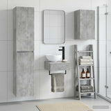 vidaXL Badkamermeubel Set 3 st Wit 33 x 34,5 x 160 cm Bewerkt hout