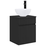 vidaXL Bathroom Furniture Set 3 pcs White 33 x 34.5 x 160 cm Engineered Wood