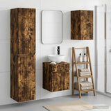 vidaXL Bathroom Furniture Set 3 pcs White 33 x 34.5 x 160 cm Engineered Wood