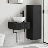 vidaXL Badkamermeubel Set 2 st Wit 33 x 34,5 x 100 cm Bewerkt hout