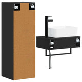 vidaXL Badkamermeubel Set 2 st Wit 33 x 34,5 x 100 cm Bewerkt hout