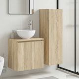vidaXL Badkamermeubel Set 2 st Wit 33 x 34,5 x 100 cm Bewerkt hout