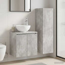 vidaXL Badkamermeubel Set 2 st Wit 33 x 34,5 x 100 cm Bewerkt hout