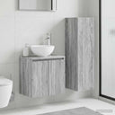 vidaXL Badkamermeubel Set 2 st Wit 33 x 34,5 x 100 cm Bewerkt hout