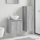 vidaXL Badkamermeubel Set 2 st Wit 33 x 34,5 x 100 cm Bewerkt hout