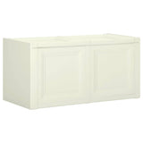 vidaXL Cushion Box 85 L 86x40x42 cm Vanilla Cream