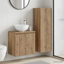 vidaXL Badkamermeubel Set 2 st Wit 33 x 34,5 x 100 cm Bewerkt hout