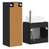 vidaXL Badkamermeubel Set 2 st Wit 33 x 34,5 x 100 cm Bewerkt hout