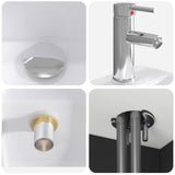 vidaXL Badkamermeubel Set 2 st Wit 33 x 34,5 x 100 cm Bewerkt hout