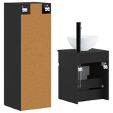 vidaXL Badkamermeubel Set 2 st Wit 33 x 34,5 x 100 cm Bewerkt hout