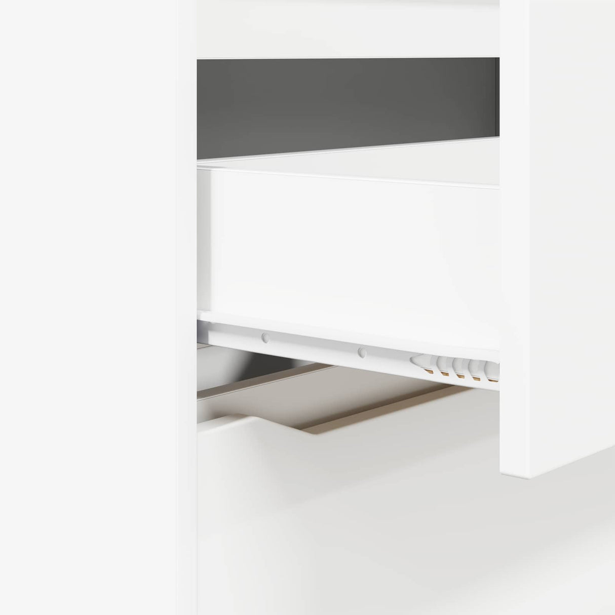 vidaXL Opbergkasten 2 pcs Wit 80 x 48 x 105 cm Bewerkt hout