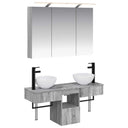 vidaXL Badkamerkast set 4 pcs Wit 100 x 14,5 x 70 cm Bewerkt hout