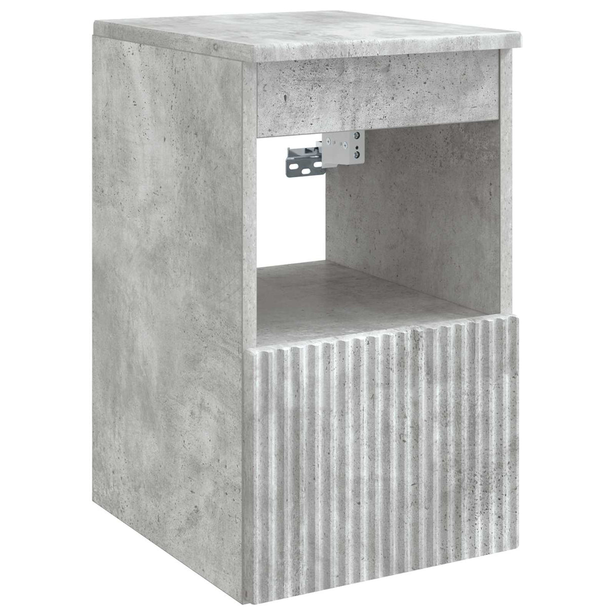 vidaXL Bathroom Cabinet Set 5 Pieces Concrete Grey Engineered Wood