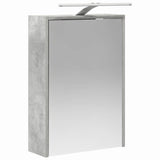 vidaXL Bathroom Cabinet Set 5 Pieces Concrete Grey Engineered Wood