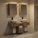 vidaXL Bathroom Cabinet Set 5 Pieces Concrete Grey Engineered Wood