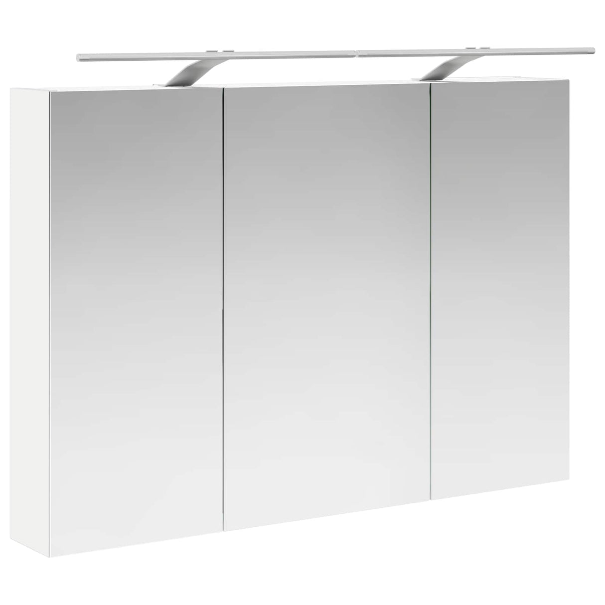 vidaXL Badkamerkast set 4 pcs Wit 100 x 14,5 x 70 cm Bewerkt hout