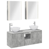 vidaXL Badkamerkast set 5 pcs Wit 53 x 15,5 x 70 cm Bewerkt hout