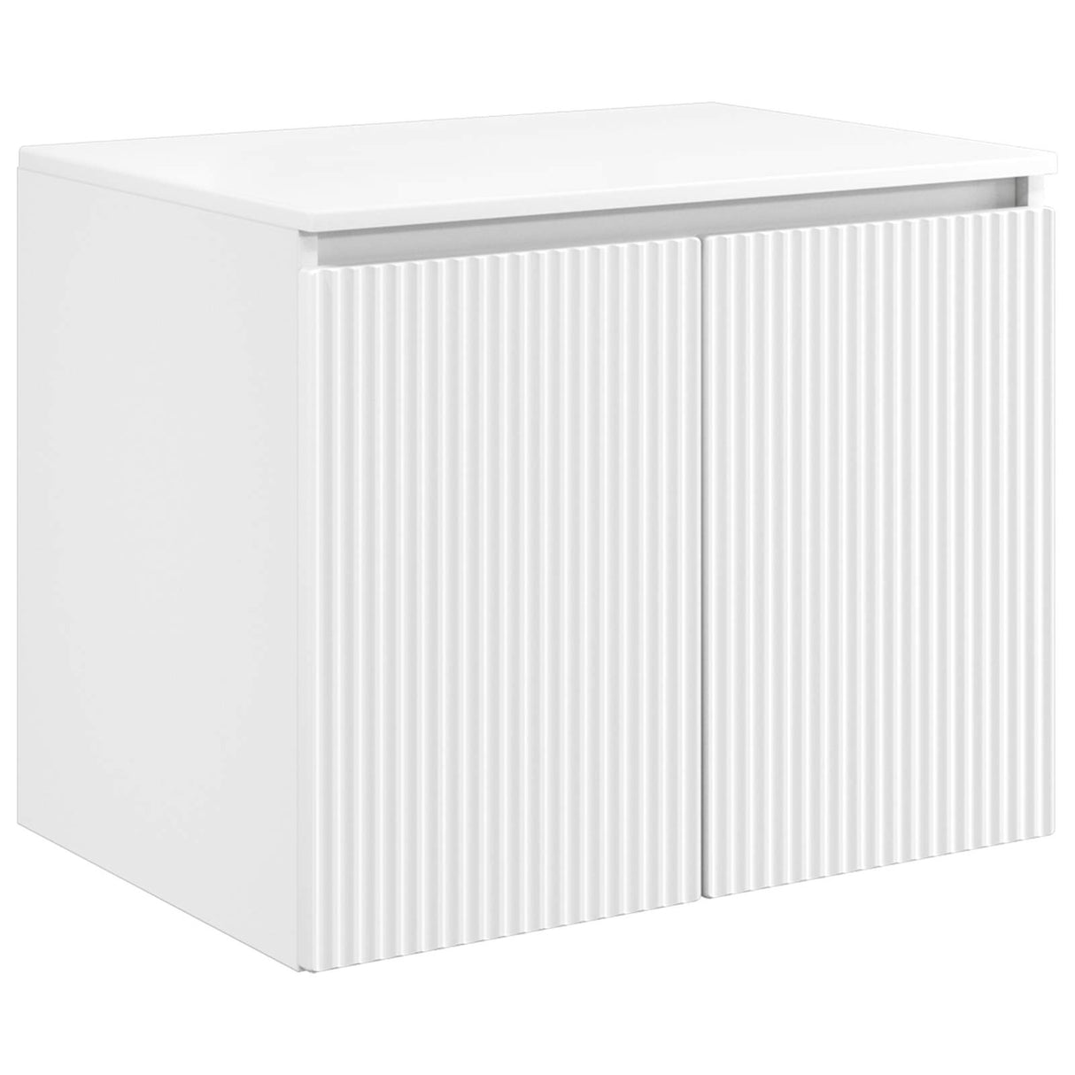 vidaXL Badkamerkast set 5 pcs Wit Bewerkt hout