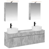 vidaXL Bathroom Cabinet Set 5 pcs White 50 x 14.5 x 70 cm Engineered Wood