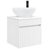 vidaXL Badkamerkast set 4 pcs Wit 100 x 14,5 x 70 cm Bewerkt hout