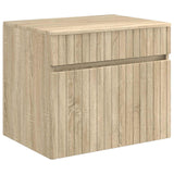 vidaXL Badkamerkast set 4 st Sonoma Eiken Bewerkt hout