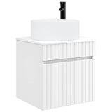 vidaXL Badkamerkast set 4 pcs Wit 103,5 x 15,5 x 70 cm Bewerkt hout