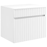 vidaXL Badkamerkast set 4 pcs Wit 103,5 x 15,5 x 70 cm Bewerkt hout