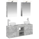 vidaXL Badkamerkast set 5 pcs Wit 50 x 14,5 x 70 cm Bewerkt hout