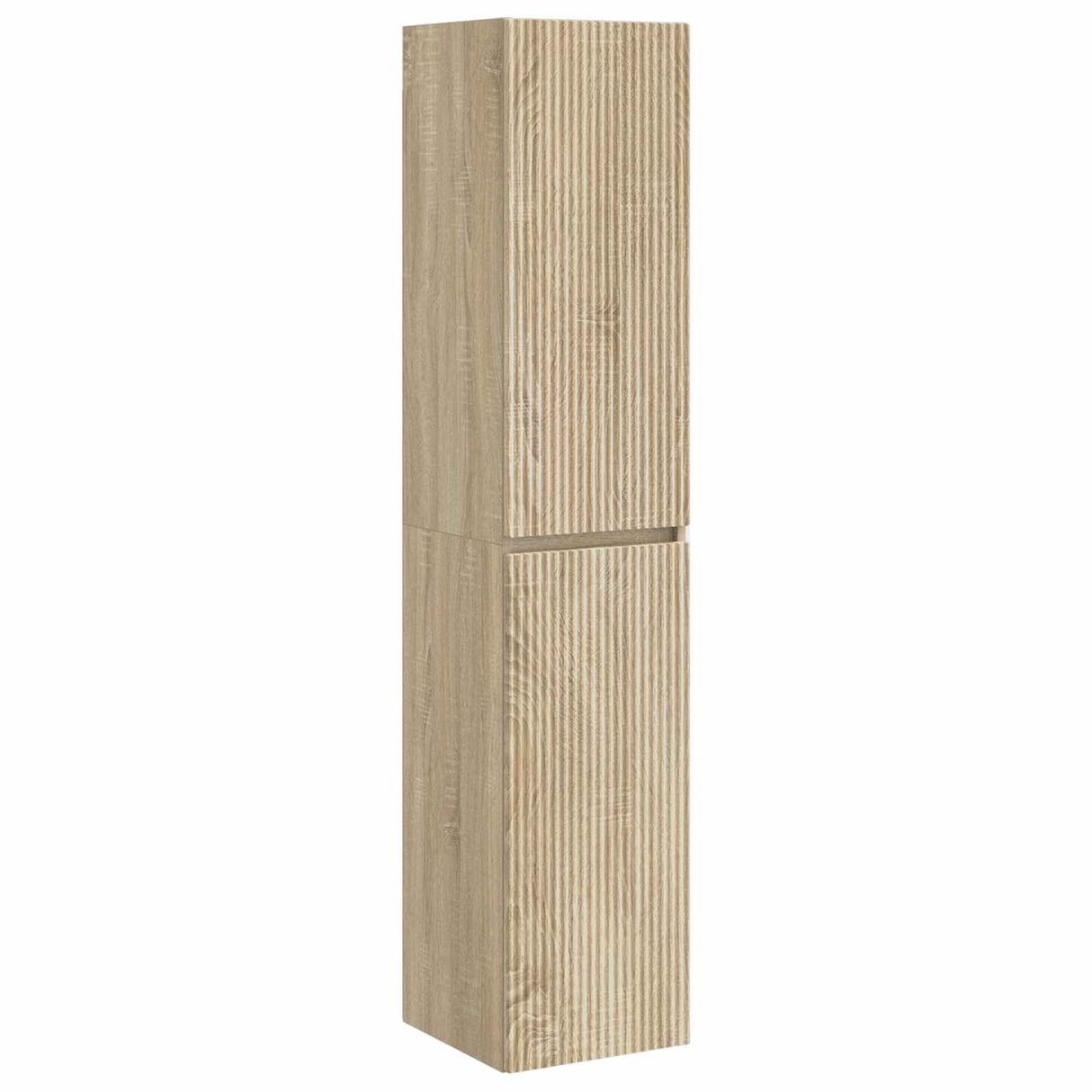vidaXL Badkamermeubel Set 6 st Sonoma Eiken Bewerkt hout en glas