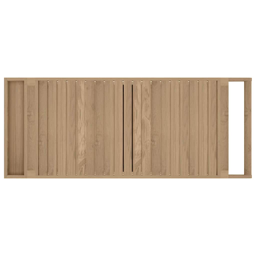 vidaXL Keukentrolley 120x50x90 cm massief teakhout