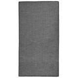 vidaXL Buitenkleed platgeweven 80x250 cm grijs