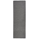 vidaXL Buitenkleed platgeweven 80x250 cm grijs