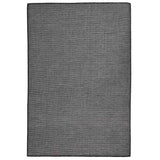 vidaXL Buitenkleed platgeweven 80x250 cm grijs