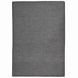 vidaXL Buitenkleed platgeweven 80x250 cm grijs