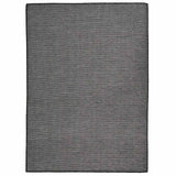 vidaXL Buitenkleed platgeweven 80x250 cm grijs