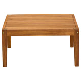 vidaXL Coffee Table Solid Acacia Wood Natural 60 x 60 x 30 cm