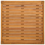 vidaXL Coffee Table Solid Acacia Wood Natural 60 x 60 x 30 cm