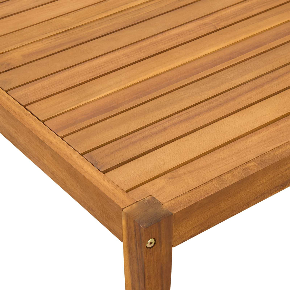 vidaXL Coffee Table Solid Acacia Wood Natural 60 x 60 x 30 cm
