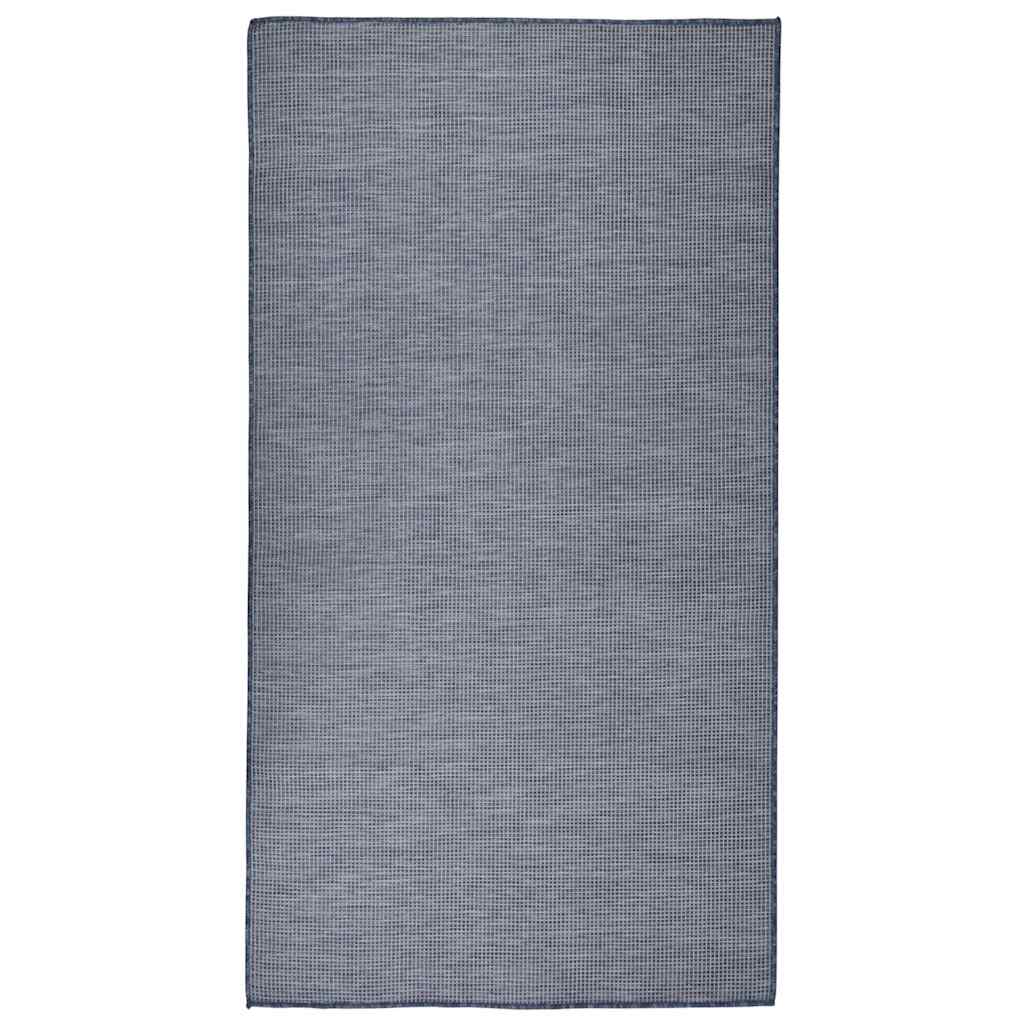 vidaXL Buitenkleed platgeweven 80x250 cm grijs