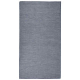 vidaXL Buitenkleed platgeweven 80x250 cm grijs