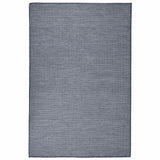 vidaXL Buitenkleed platgeweven 80x250 cm grijs