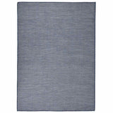 vidaXL Buitenkleed platgeweven 80x250 cm grijs