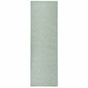 vidaXL Buitenkleed platgeweven 80x250 cm grijs