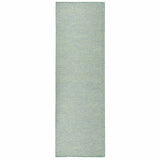 vidaXL Buitenkleed platgeweven 80x250 cm grijs