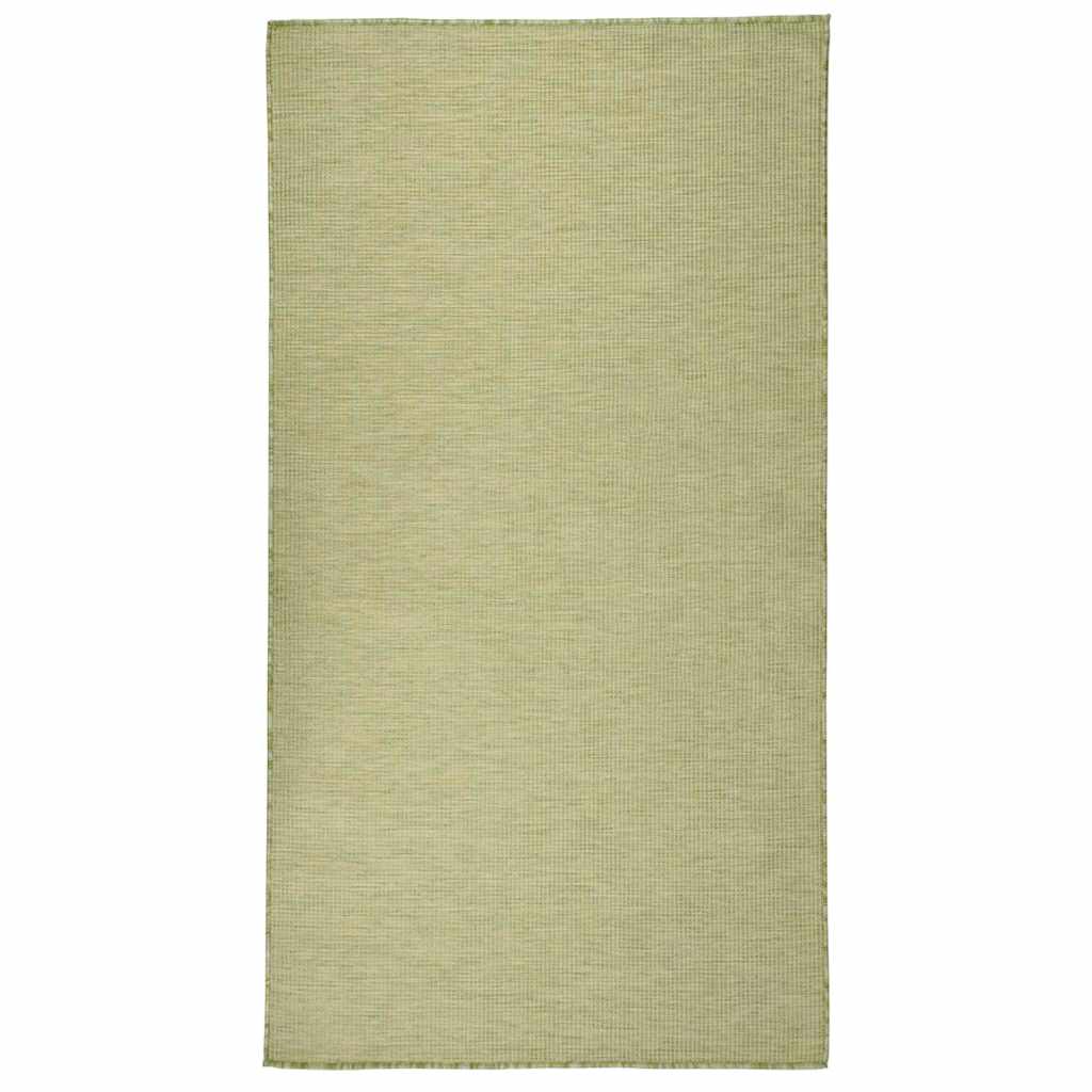 vidaXL Buitenkleed platgeweven 80x250 cm grijs