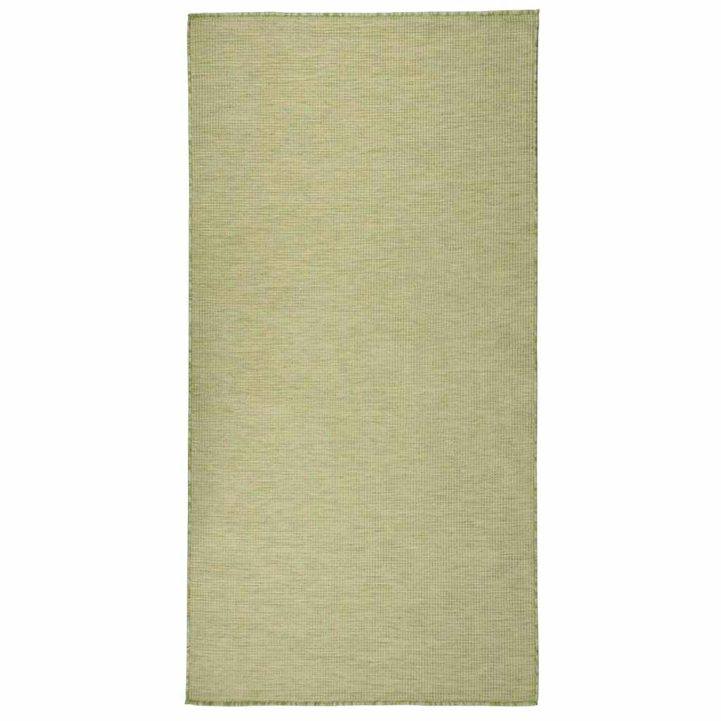vidaXL Buitenkleed platgeweven 80x250 cm grijs