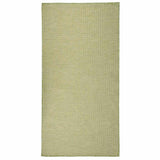 vidaXL Buitenkleed platgeweven 80x250 cm grijs