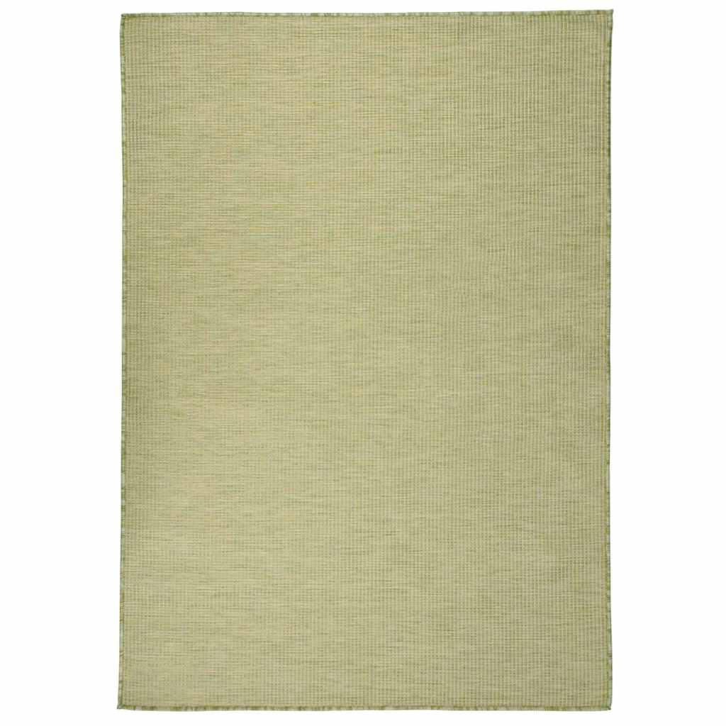 vidaXL Buitenkleed platgeweven 80x250 cm grijs