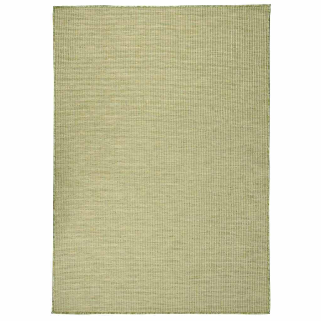 vidaXL Buitenkleed platgeweven 80x250 cm grijs