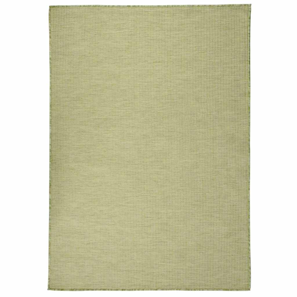 vidaXL Buitenkleed platgeweven 80x250 cm grijs